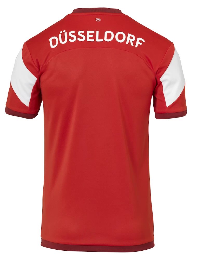 Uhlsport Fortuna Düsseldorf F95 Heimtrikot KA 18/19 Rot / Weiß – Bild 2