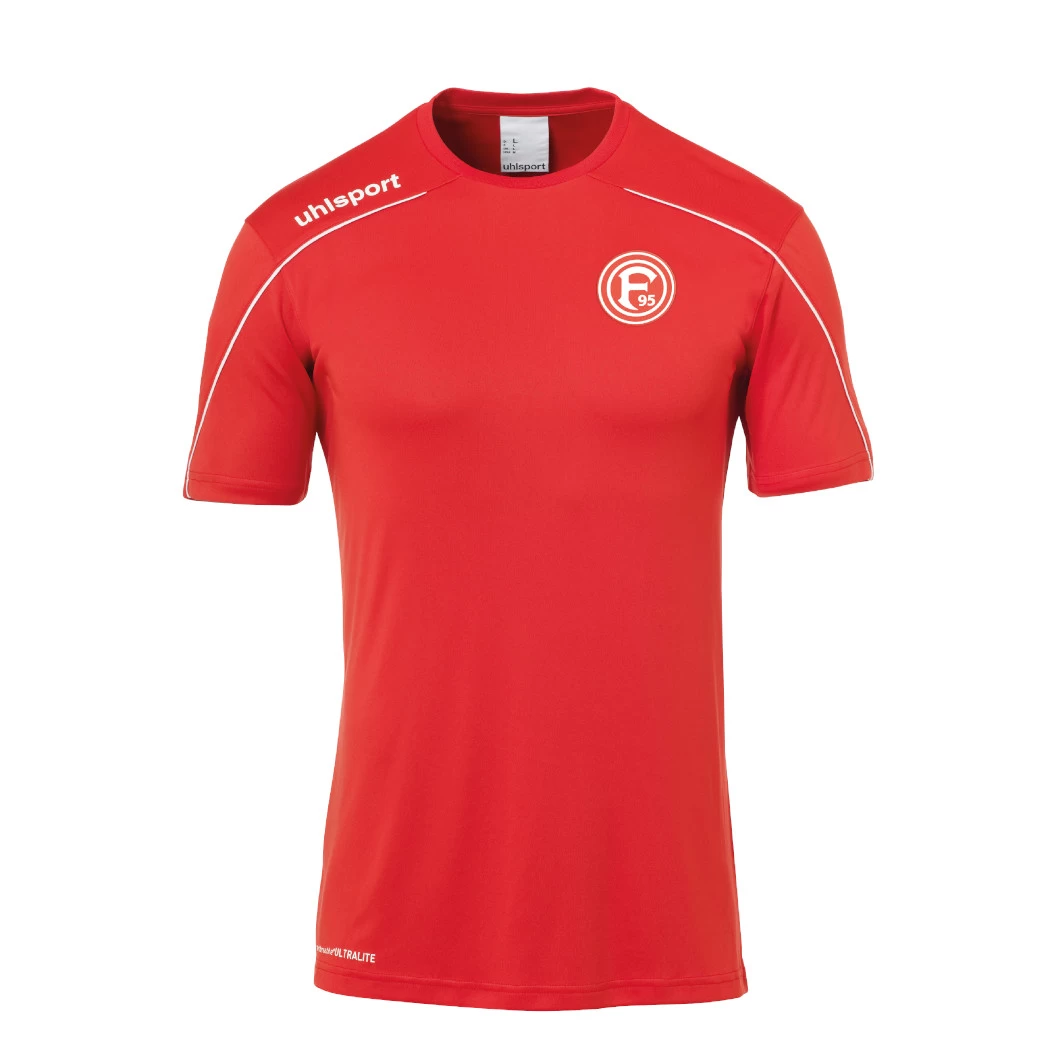 Uhlsport Stream 22 Training-Shirt Fortuna Düsseldorf Rot / Weiß
