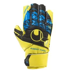 Uhlsport Kinder Speed Up Now Soft SF Junior Torwarthandschuhe Gelb / Schwarz
