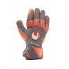 Uhlsport Aerored Absolut Grip Reflex Torwarthandschuhe Grau / Rot / Weiß