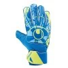 Uhlsport Radar Control Starter Soft Torwarthandschuhe Hellblau / Gelb
