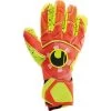Uhlsport Dynamic Impulse Supergrip Finger Surround Torwarthandschuhe Gelb / Rot