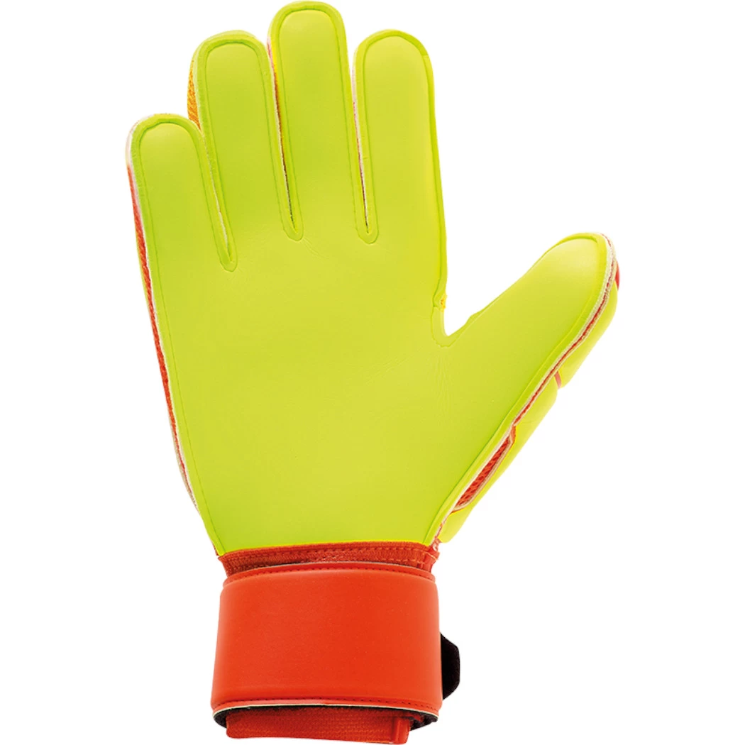 Uhlsport Dynamic Impulse Soft Flex Frame Torwarthandschuhe Gelb / Rot – Bild 2
