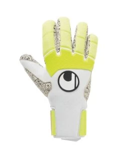 Uhlsport Pure Alliance Supergrip Torwarthandschuhe Weiß / Gelb