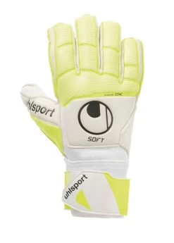 Uhlsport Pure Alliance Soft Flex Frame Torwarthandschuhe Weiß / Gelb