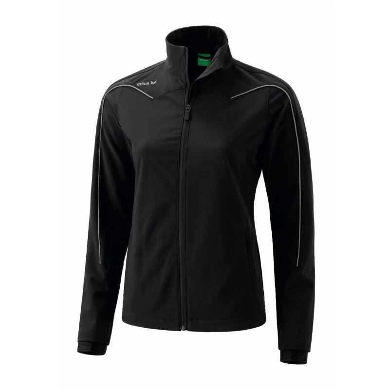 Erima Softshell Jacke Team Shooter Line Damen Schwarz/granit