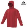 Adidas Core 11 Regenjacke Jacke Kinder Rot