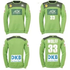 [Paket] Kempa DHB Torwarttrikot Deutscher Handballbund WM 2019 Grün