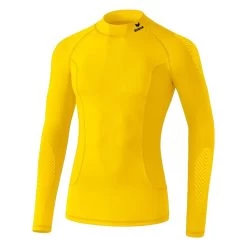 Erima Elemental Longsleeve Mit Stehkragen Gelb