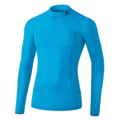 Erima Elemental Longsleeve Mit Stehkragen Curacao
