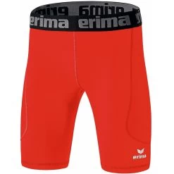 Erima Elemental Tight Funktionshose Kurz Rot