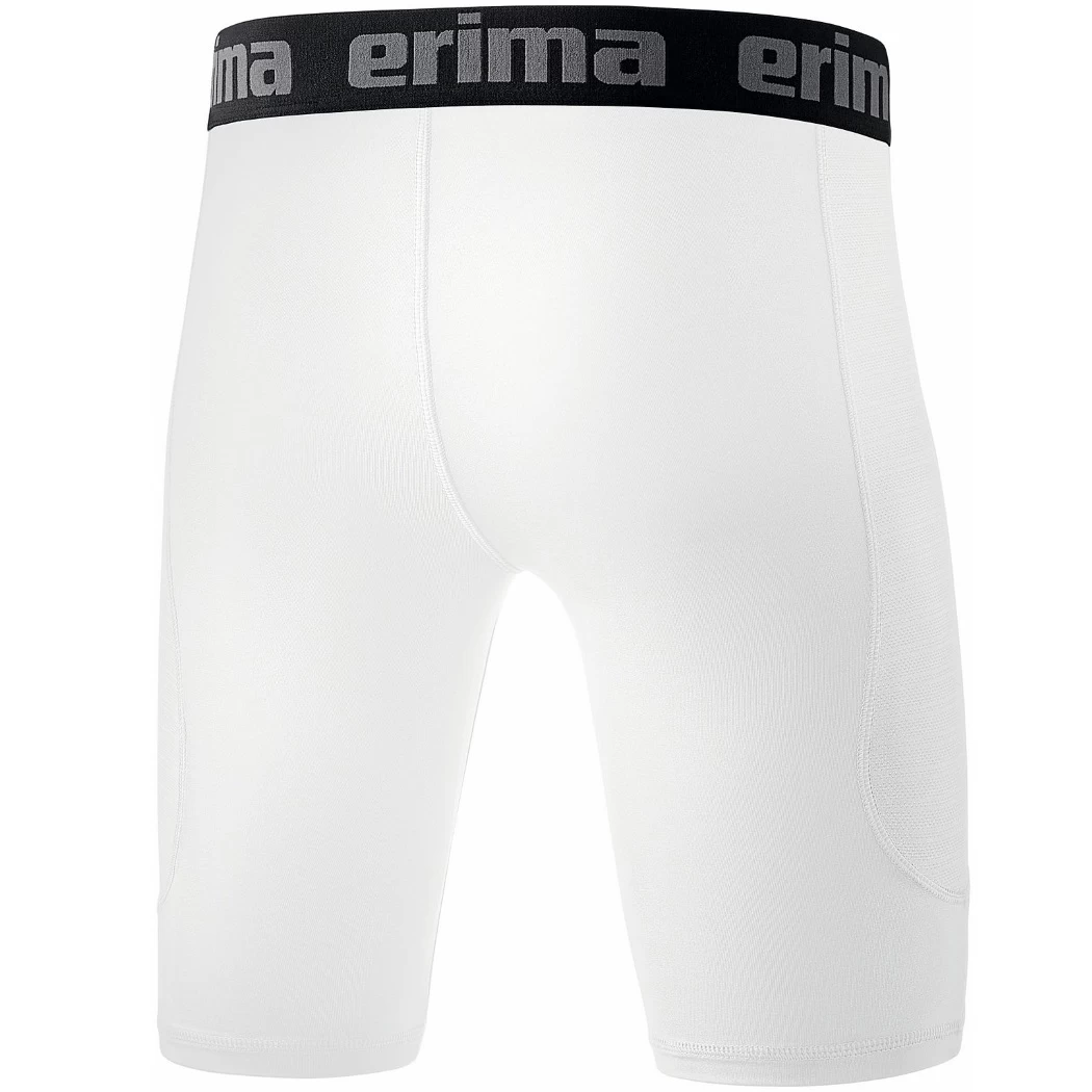 Erima Elemental Tight Funktionshose Kurz Weiß – Bild 2