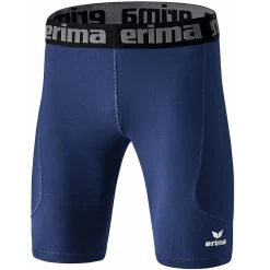 Erima Elemental Tight Funktionshose Kurz New Navy Blau