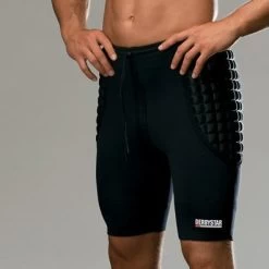 Select Torwart-Thermohose Gepolstert Schwarz