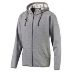 Puma Liga Casual Hoody Jacke Kapuzenjacke Grau