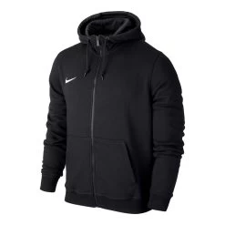 Nike Team Club Full-Zip Hoody Kinder Kapuzenjacke Schwarz