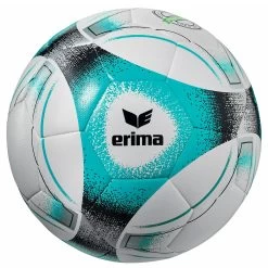 Erima Hybrid Lite 290 Gramm Jugendfußball Größe 5 Weiß / Neon Orange