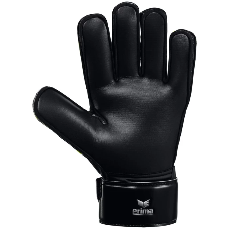 Erima Tec Lite Hardground 3.0 Torwarthandschuhe Gelb/schwarz – Bild 2