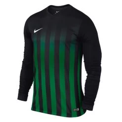 Nike Striped Division II Langarm Fußballtrikot