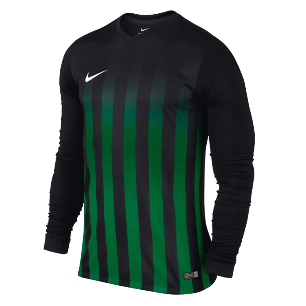 Nike Striped Division II Langarm Fußballtrikot