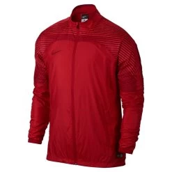 Nike Revolution Graphic Woven II Fußballjacke Trainingsjacke Rot 725911-657