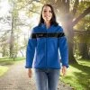 JAKO Softshelljacke Player Royal Blau / Schwarz Damen