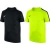 Nike Football Dry Top Squad Kurzärmlig Trainingsshirt Schwarz Neongelb