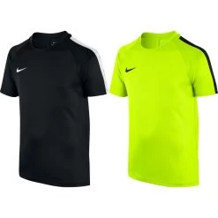 Nike Football Dry Top Squad Kurzärmlig Trainingsshirt Schwarz Neongelb