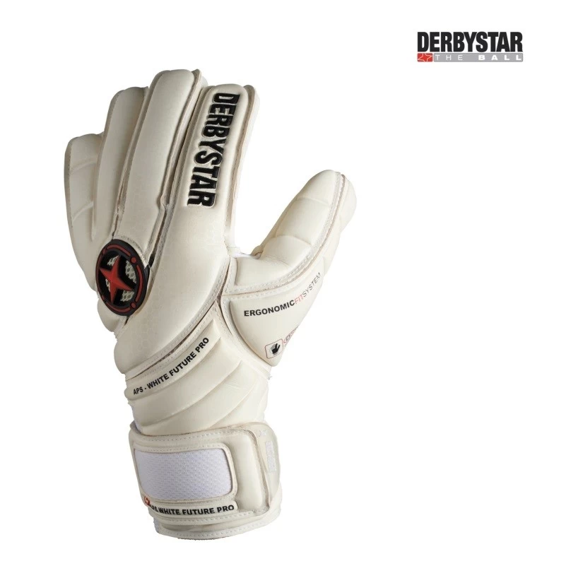 Derbystar Torwarthandschuhe APS White Future Pro Innennaht U. Bandage