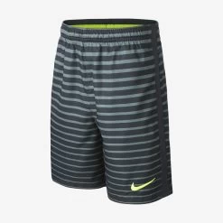 Nike Kinder Football Dry Short Squad Trainingsshort Grün/gelb 844717-364