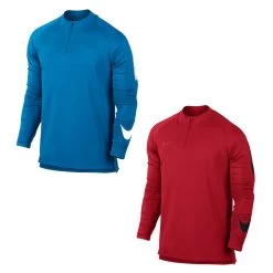 Nike Trainingstop Dry Squad Football Drill Top Rot 859197-657 Blau 859197-481