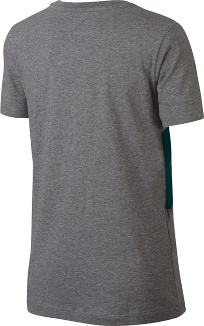 Nike T-Shirt Damen Sportswear Swoosh Logo Grau 878111-091 – Bild 2