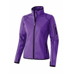 Erima Active Wear Softshell Jacke Lite Damen Lila/schwarz