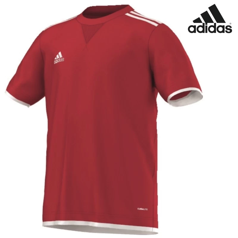 Adidas Core11 TRG Jersey Youth Trainingsshirt Kinder Rot / Schwarz – Bild 2