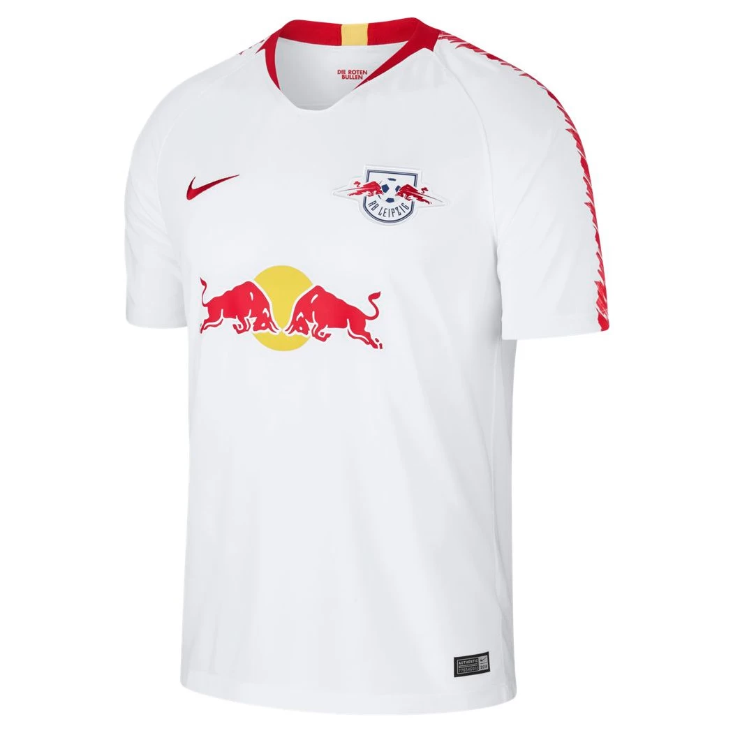 Nike RB Leipzig Home Heimtrikot 2018/2019 Weiß / Rot