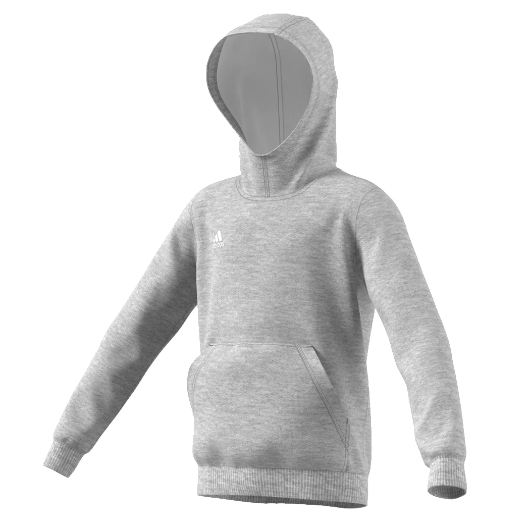 Adidas Kinder Core 15 Hoody Sweatshirt Grau