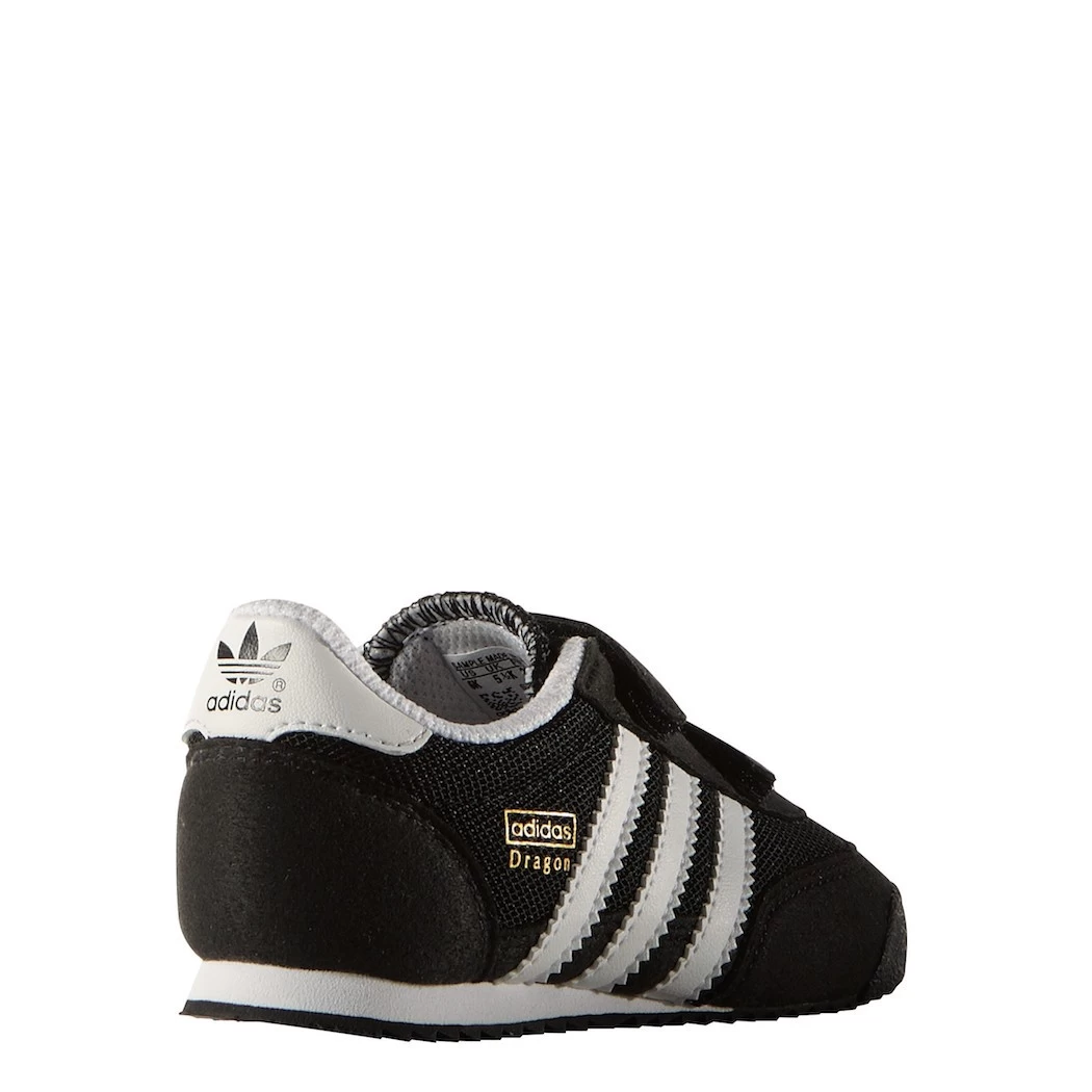 Adidas Originals Kinderschuhe Dragon CF I Schwarz/weiß – Bild 3