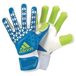Adidas ACE Zones Pro Torwarthandschuhe Blau/weiß/grün