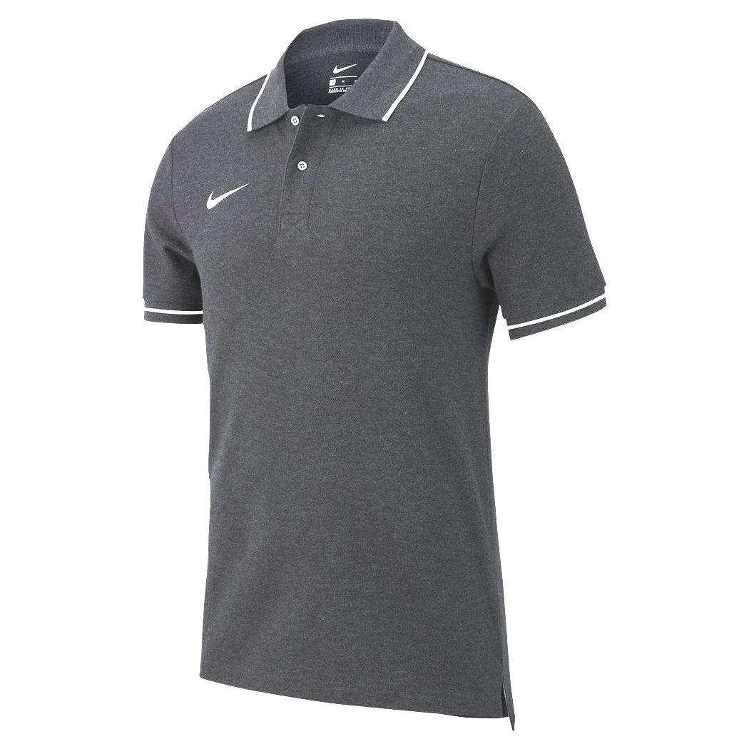 Nike Club 19 Poloshirt Grau