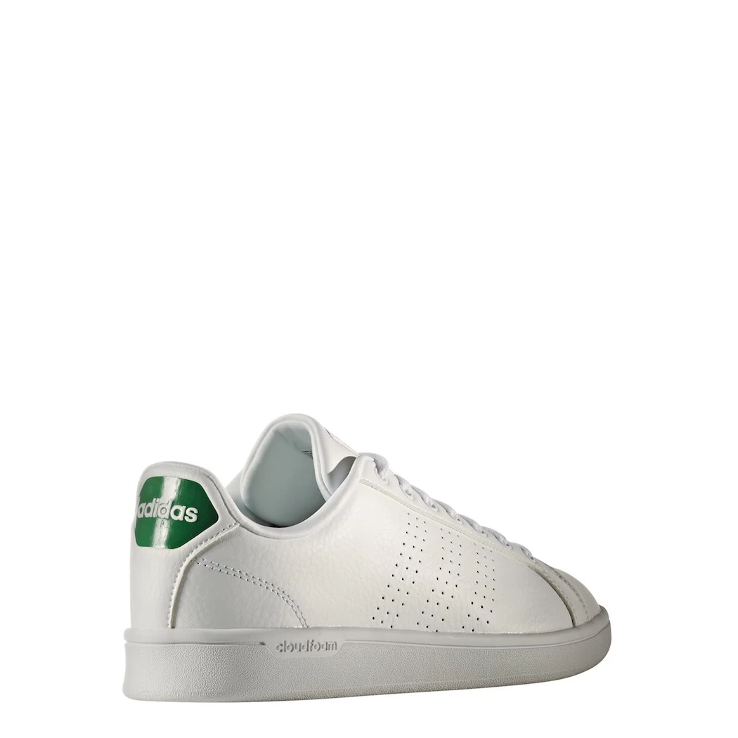 Adidas Neo Advantage Clean Cloudfoam Sneaker Weiß/grün – Bild 4