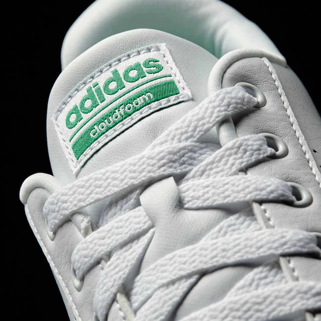Adidas Neo Advantage Clean Cloudfoam Sneaker Weiß/grün – Bild 7