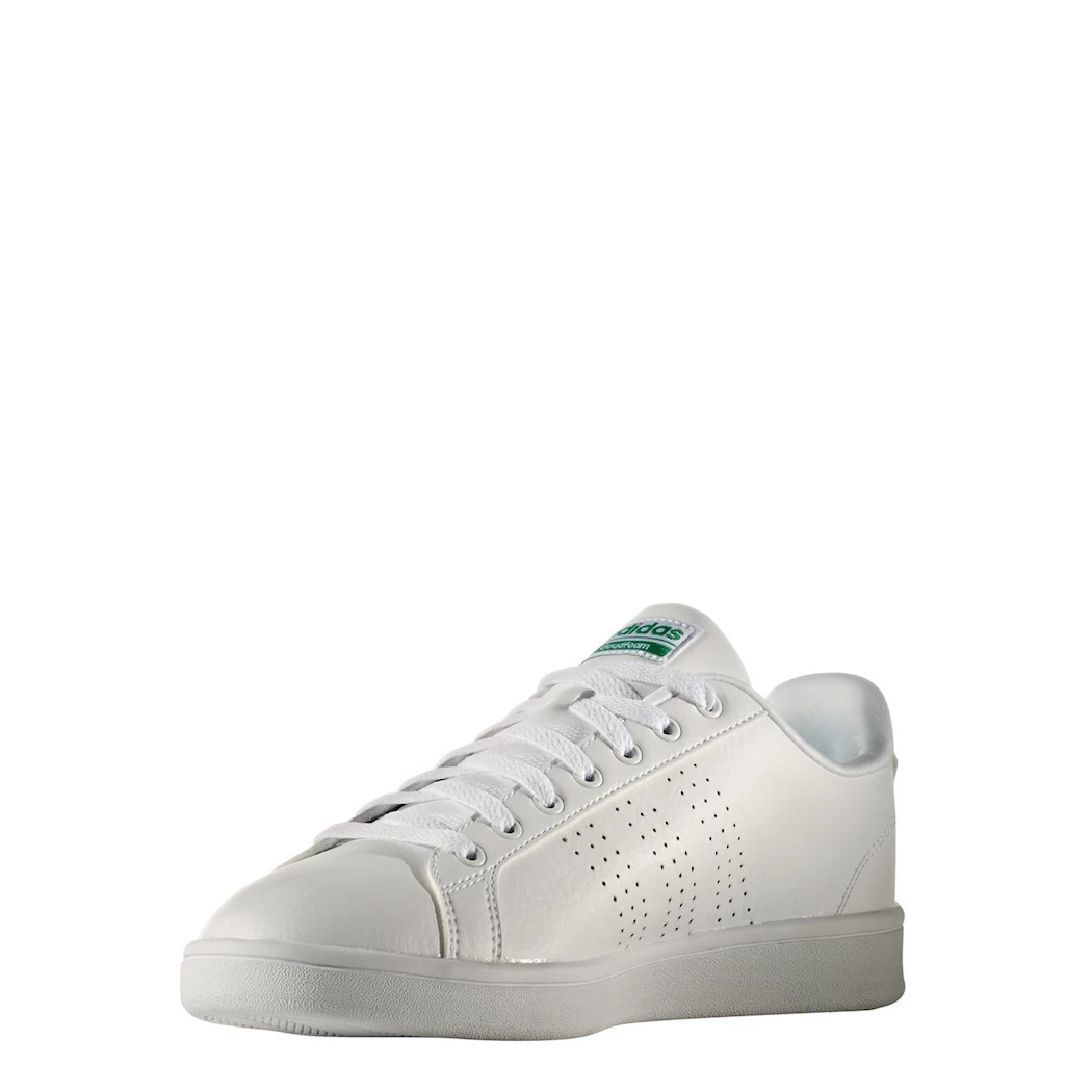 Adidas Neo Advantage Clean Cloudfoam Sneaker Weiß/grün – Bild 3