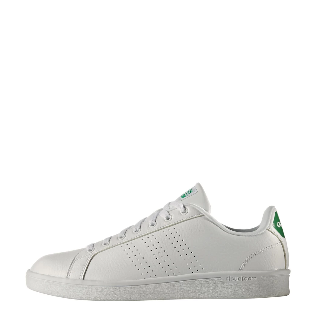 Adidas Neo Advantage Clean Cloudfoam Sneaker Weiß/grün – Bild 2