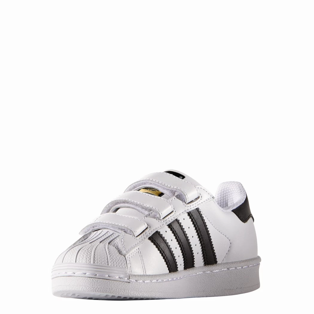 Adidas Originals Superstar Foundation J Kinderschuhe CF Klettverschluß – Bild 2