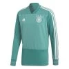 Adidas DFB Trainingstop Pullover Herren Deutschland WM 2018 Grün / Weiß