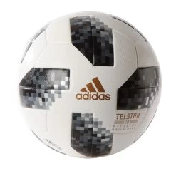 Adidas Telstar 18 OMB Matchball WM 2018 Fußball Gr. 5 Weiß / Schwarz