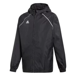 Adidas Kinder Core 18 Regenjacke Schwarz