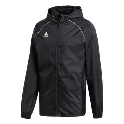Adidas Core 18 Regenjacke Schwarz