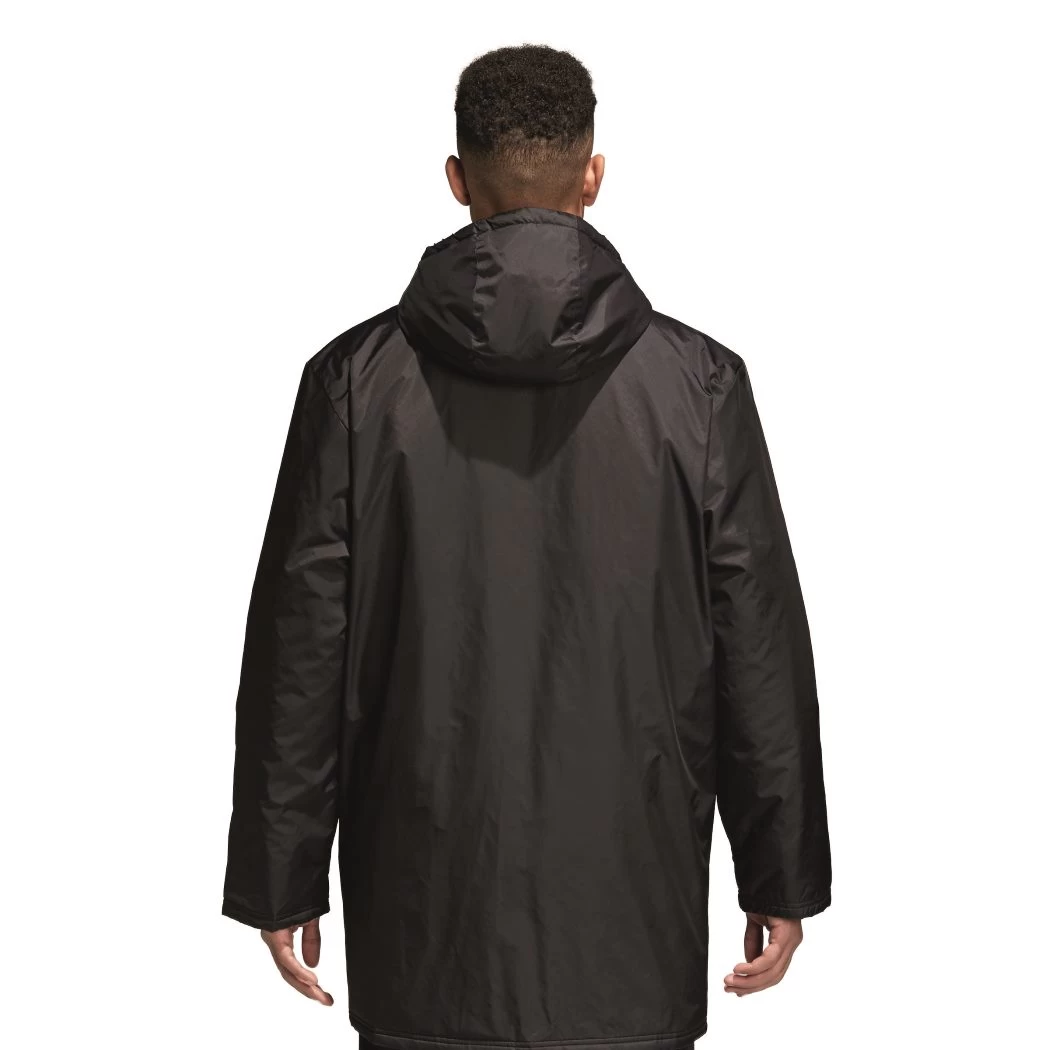 Adidas Core18 Stadionjacke Herren Winterjacke Schwarz – Bild 3
