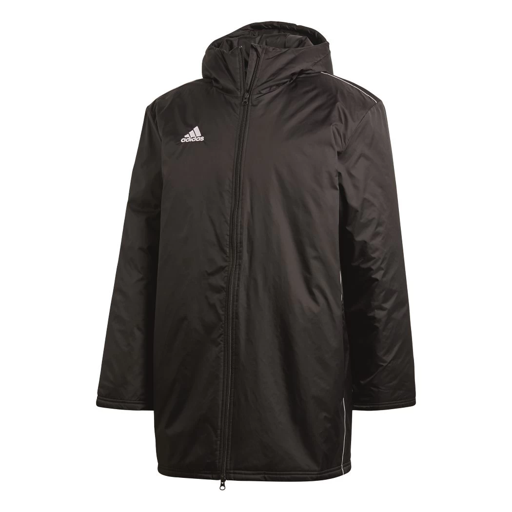 Adidas Core18 Stadionjacke Herren Winterjacke Schwarz